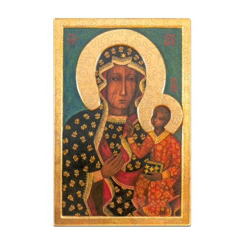 Drewniane puzzle A4 Czarna Madonna 150 el.